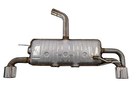 Exhaust System Double Outlet Single Exhaust Pipes suitable for VW Scirocco (2008-up) R Design