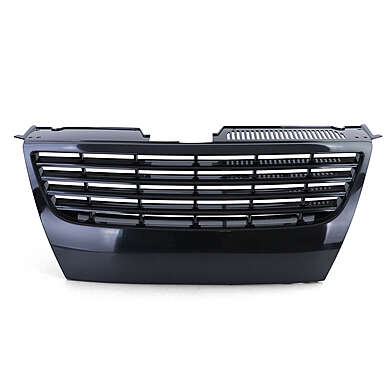 Front Bumper Grill Black VW Passat 3C 2005-2008