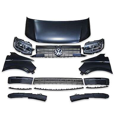 Restyle Bodykit Volkswagen T5.1 to Volkswagen T6 Facelift