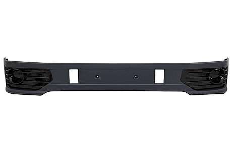 Front Bumper Add-on Spoiler suitable for VW Transporter Multivan Caravelle T5 T5.1 Facelift (2010-2015) Sportline Design