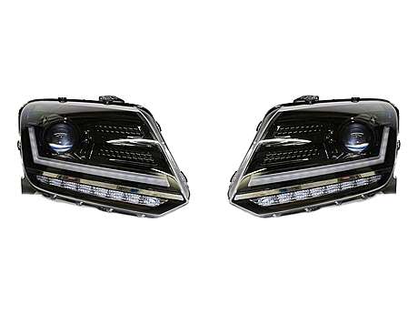 Osram LEDriving Full LED Headlights suitable for VW Amarok (2010-up) Dynamic Sequential Turning Lights Black