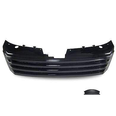 Front Grill badgeless, black gloss paint suitable for VW Passat B7 (type 36) year 11/2010-