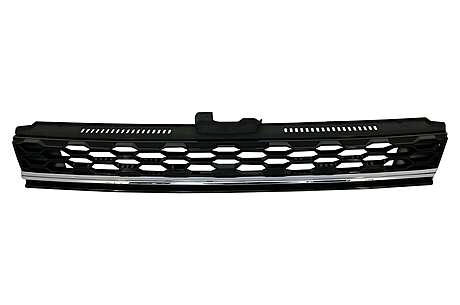 Central Badgeless Grille suitable for VW Golf 7.5 Facelift (2017-up) GTI Design Chrome