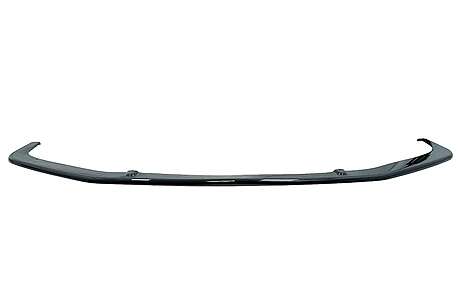 Front Bumper Add-on Spoiler Lip suitable for VW Transporter T6 SPORTLINE (2015-2022) Glossy Black