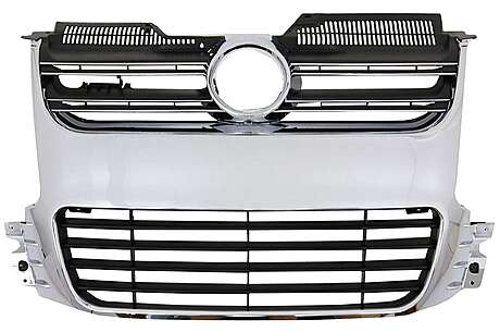 Front Grille suitable for VW Golf 5 V (2003-2009) R32 Design Chrome