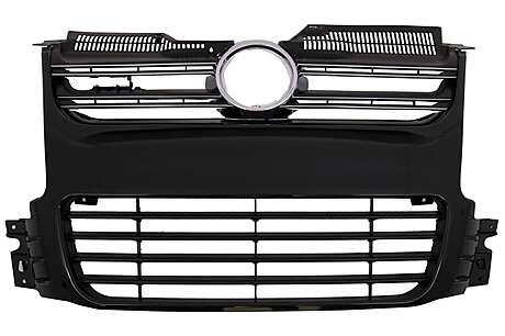 Front Grille suitable for VW Golf 5 V (2003-2009) R32 Design Black