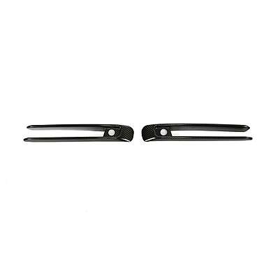 Carbon Front Bumper Fog Lamp Trim Covers Mercedes G-Class W463 W464 G63 AMG 2019-2023