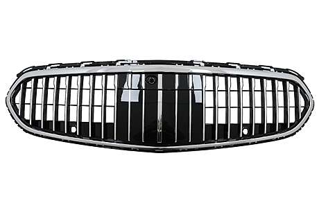 Front Grille suitable for Mercedes C-Class W206 Sedan S206 T-Modell (2021-Up) Vertical Design Chrome