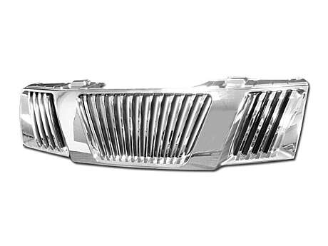 Chrome Front Bumper Grill Vertical Style Nissan Pathfinder 2005-2008