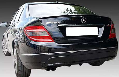 Rear Diffuser Motordrome K143-001 Mercedes C-Class W204 2007-2011