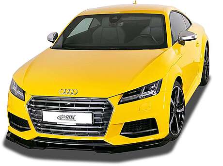 RDX RDFAVX30874 Front Spoiler VARIO-X for AUDI TT (FV/8S) -2018 (S-Line Frontbumper) Front Lip Splitter