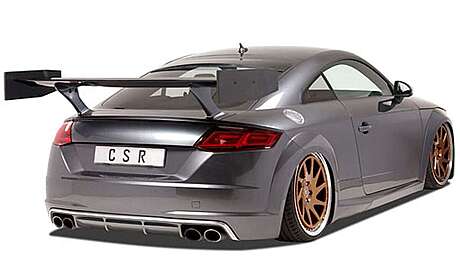 Flaps for Rear Wing CSR-Automotive CSR-ZB172 Audi TTS FV / 8S