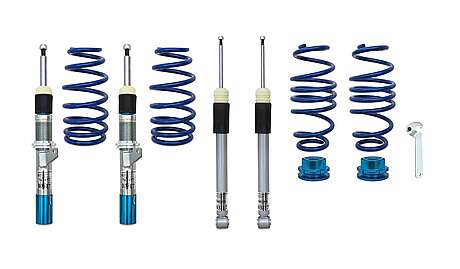 BlueLine Coilover Kit suitable for A3 (8V) Sportback and Limousine 1.6 TDI, 2.0TDI year 2012-, only fits for vehicles with rear axle beam