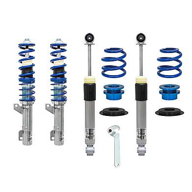 BlueLine Coilover Kit suitable for A3 Quattro Typ 8L 1.8, 1.8T, 1.9TDi, 3.2 V6, year 1996-2002