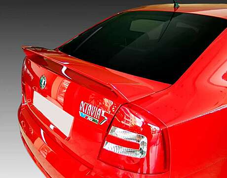 Boot Spoiler RS Style Motordrome A-310 Skoda Octavia Mk2 2004-2012