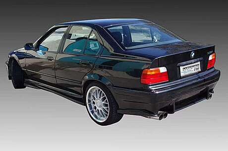 Side Skirts Motordrome K20-004 BMW 3 Series E36 Sedan