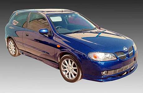 Front Spoiler Motordrome K72-001 Nissan Almera N16 Hatchback 2003-2006