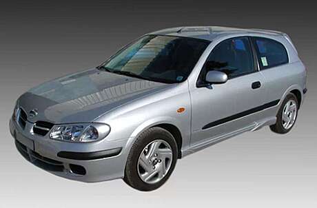 Side Skirts Motordrome K49-002 Nissan Almera N16 3-doors 2000-2006