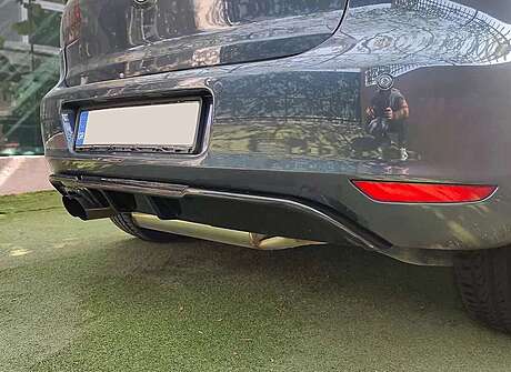 Rear Diffuser V.2 Motordrome K128-006 Volkswagen Golf Mk6