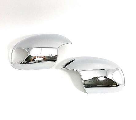 Chrome Mirror Trims DFR 1-VW022-05C Volkswagen Beetle 2005-2012