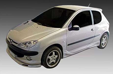 Side Skirts Motordrome K19-003 Peugeot 206