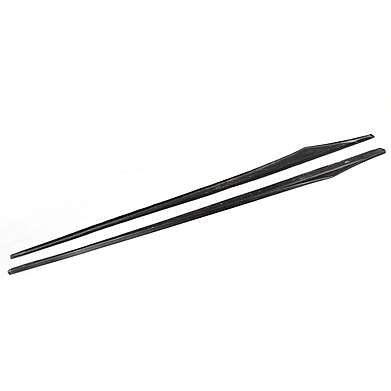 Carbon Fiber Side Skirts Extension Lip For BMW F06 Gran Coupe M-Sport 2012-2018