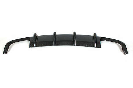 Carbon Fiber Rear Bumper Diffuser Lip Volkswagen VW Scirocco R 2009-2016 