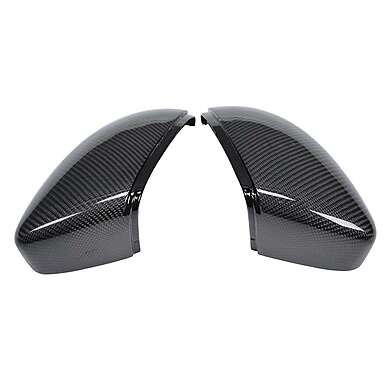 Carbon Fiber Mirror Cover Cap Replacement VW Passat CC 2010-2016 / Scirocco 2008-2017 / Beetle 2013-2016 /  