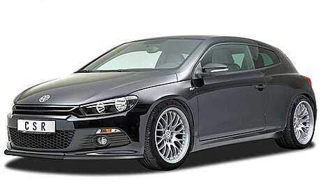 Front Lip Spoiler CSR-Automotive CSR-CSL385-S VW Scirocco III R-Line