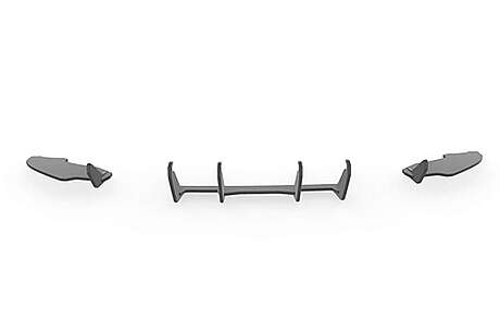 Rear Bumper Diffuser Racing CSR-Automotive CSR-HA398 VW Scirocco 3 
