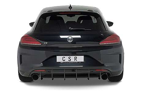 Rear Bumper Diffuser Racing CSR-Automotive CSR-HA319-B VW Scirocco 3 R