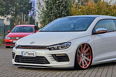 Front Lip Spoiler Ingo Noak Tuning INE-260031BR-ABS (Seidenmatt) VW Scirocco III R Typ 13