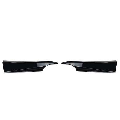 Front Bumper Side Spoiler Trim For BMW 3 Series GT F34 320i 325i 2014-2019 Black