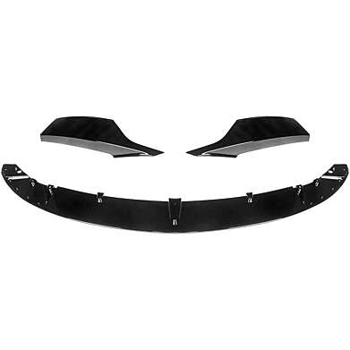 Front spoiler Glossy Black BMW F34 GT M-Paket 2013-2016