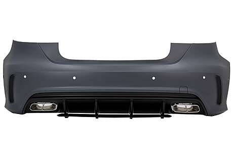 Rear Bumper suitable for Mercedes A-Class W176 (2012-2018) A45 Design