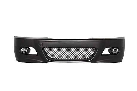 Front Bumper with Fog Lights suitable for BMW 3 Series Coupe Cabrio Sedan Estate E46 (1998-2004) M3 Design