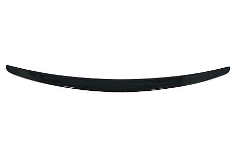 Trunk Spoiler suitable for Mercedes S-Class W222 (2014-2020) Sport Rear Lip Piano Black