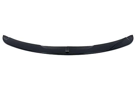 Front Bumper Lip Spoiler suitable for BMW 3 Series E90 E91 LCI M-Tech (2008-2011) Limo Touring Piano Black