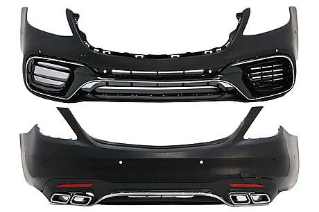 Body Kit suitable for Mercedes S-Class W222 Facelift (2013-06.2017) S63 Design CH