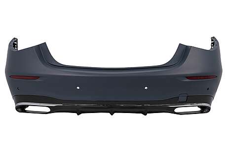 Rear Bumper suitable for Mercedes S-Class W223 V223 (2020-up) Sport Line Design