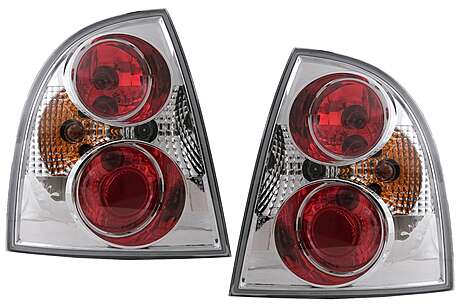 Taillights suitable for VW Passat 3BG Sedan (09.2000-03.2005) Chrome