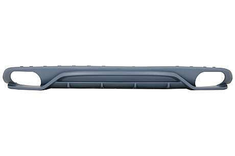 Rear Bumper Valance Diffuser Suitable for Audi A4 B8 Sedan Pre Facelift (2007-2012) AB-Design