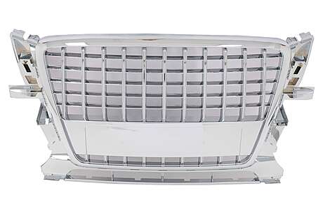 Front Grille suitable for Audi Q5 8R (2008-2011) Chrome