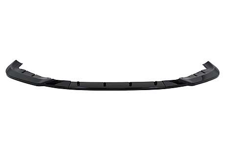 Front Bumper Spoiler Lip suitable for BMW 5 Series G30 Limousine G31 Touring (2017-2019) M Sport Design Piano Black