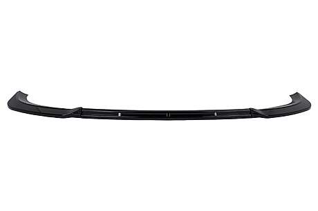 Front Bumper Add-on Spoiler suitable for VW ID3 (2019-2022) Piano Black