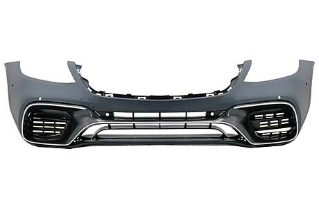 Front Bumper suitable for Mercedes S-Class W222 Facelift (2017-up) S63 Design