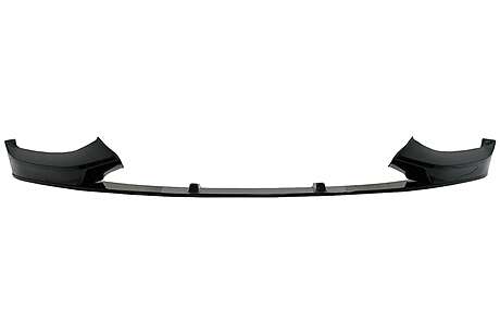 Front Bumper Lip Spoiler suitable for BMW 1 Series F20 F21 LCI (2015-2019) Hatchback M Sport Piano Black