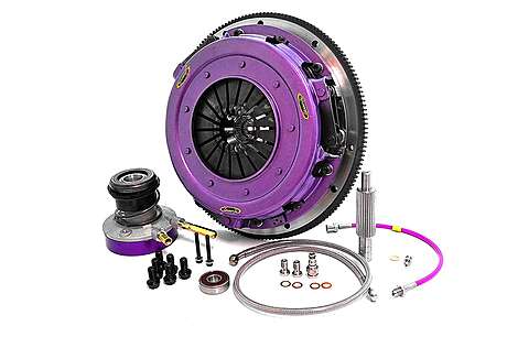 Xtreme Performance KGM27639-2G Clutch Kit 270mm Organic Twin Plate Clutch Kit Incl Flywheel & CSC 1300Nm