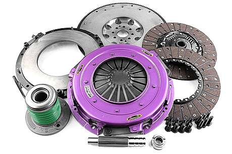 Xtreme Performance KFD27655-2A Clutch Kit 270mm Organic Twin Sprung Plate Clutch Kit Incl Flywheel & CSC 1000Nm