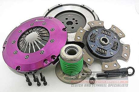 Xtreme Performance KFD24682-1R Clutch Kit Race Sprung Ceramic Incl Flywheel & CSC 910Nm